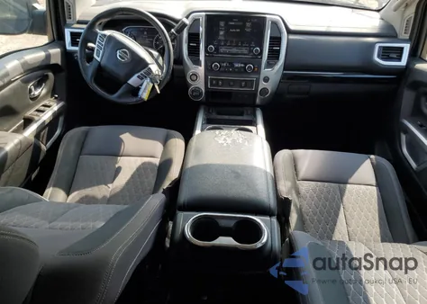 2021 Nissan Titan Sv z USA, uszkodzony, nr VIN 1N6AA1ED6MN502536